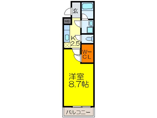 フジパレス光南町Ⅱ番館の物件間取画像